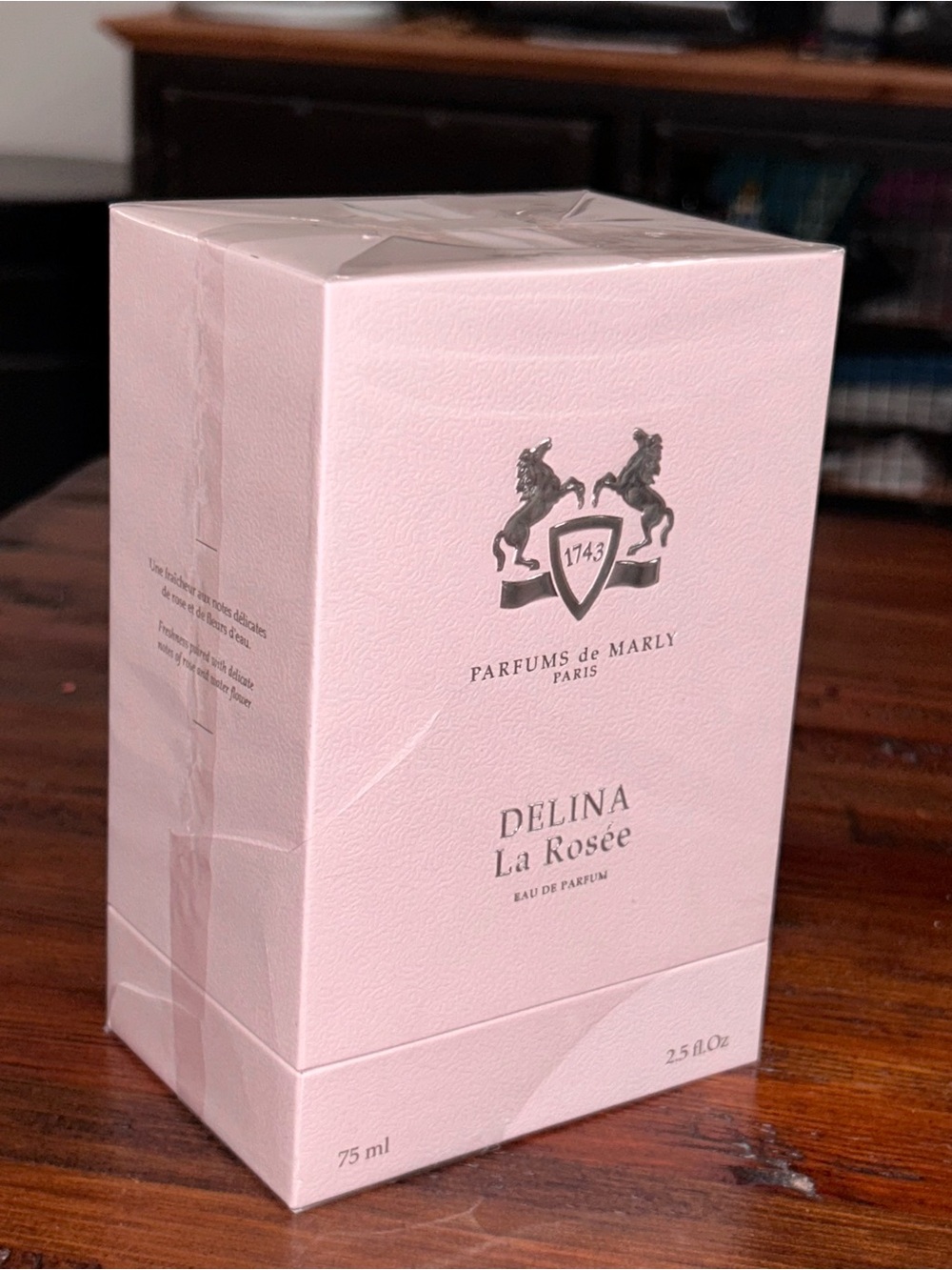 Parfums de Marly Perfume Box Empty DELINA La Rosee Storage Replacement Gift